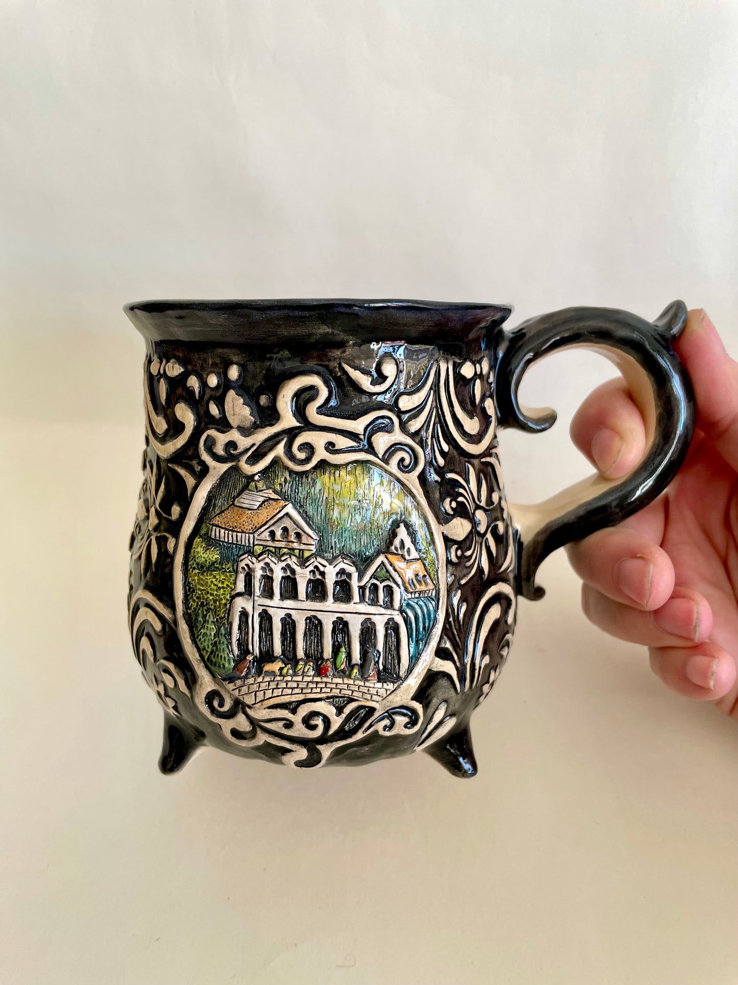 NEW! Not all those who wander are lost mug, 500ml / 17oz