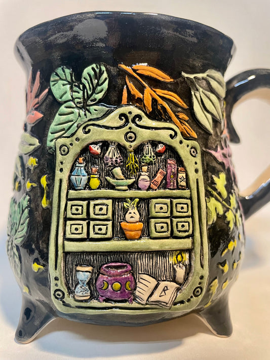 Herbology Cauldron mug 500ml / 17 oz