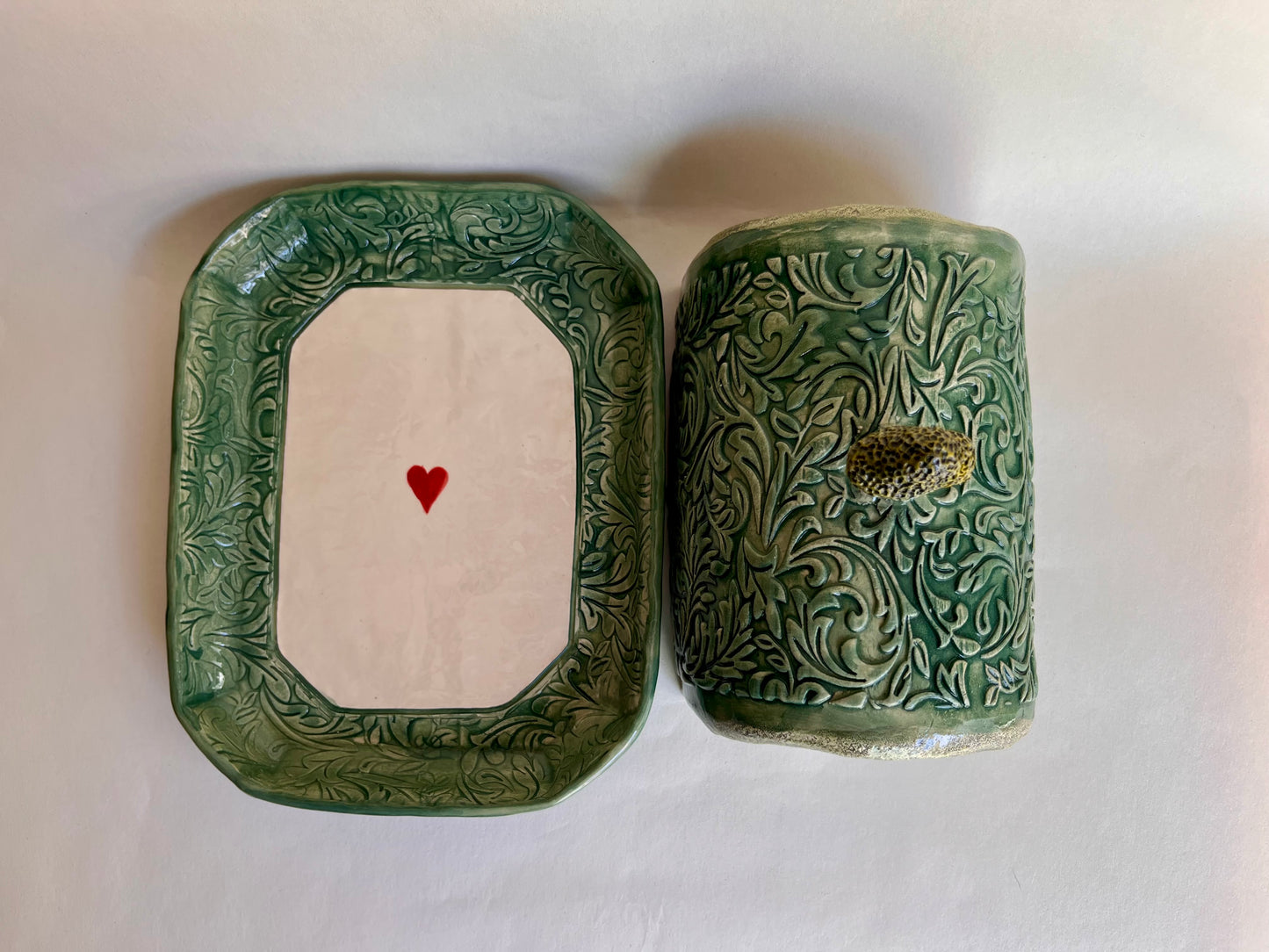 Hobbit butter dish