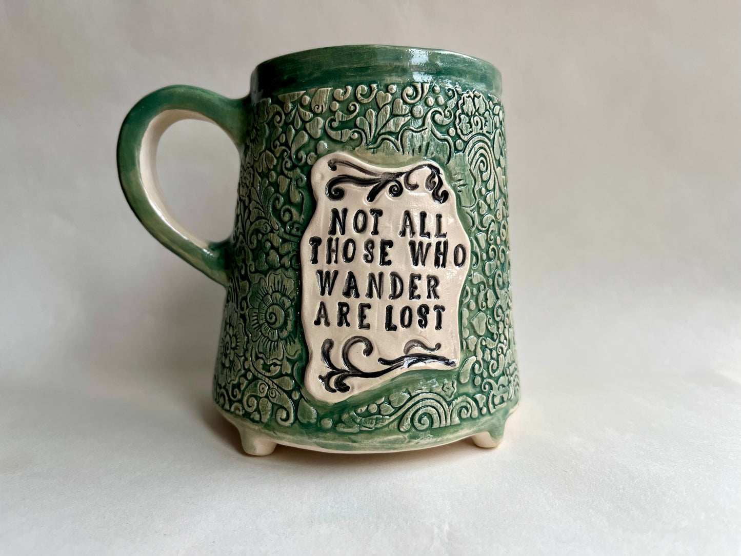 Not all those who wander are lost 550ml / 18oz mug