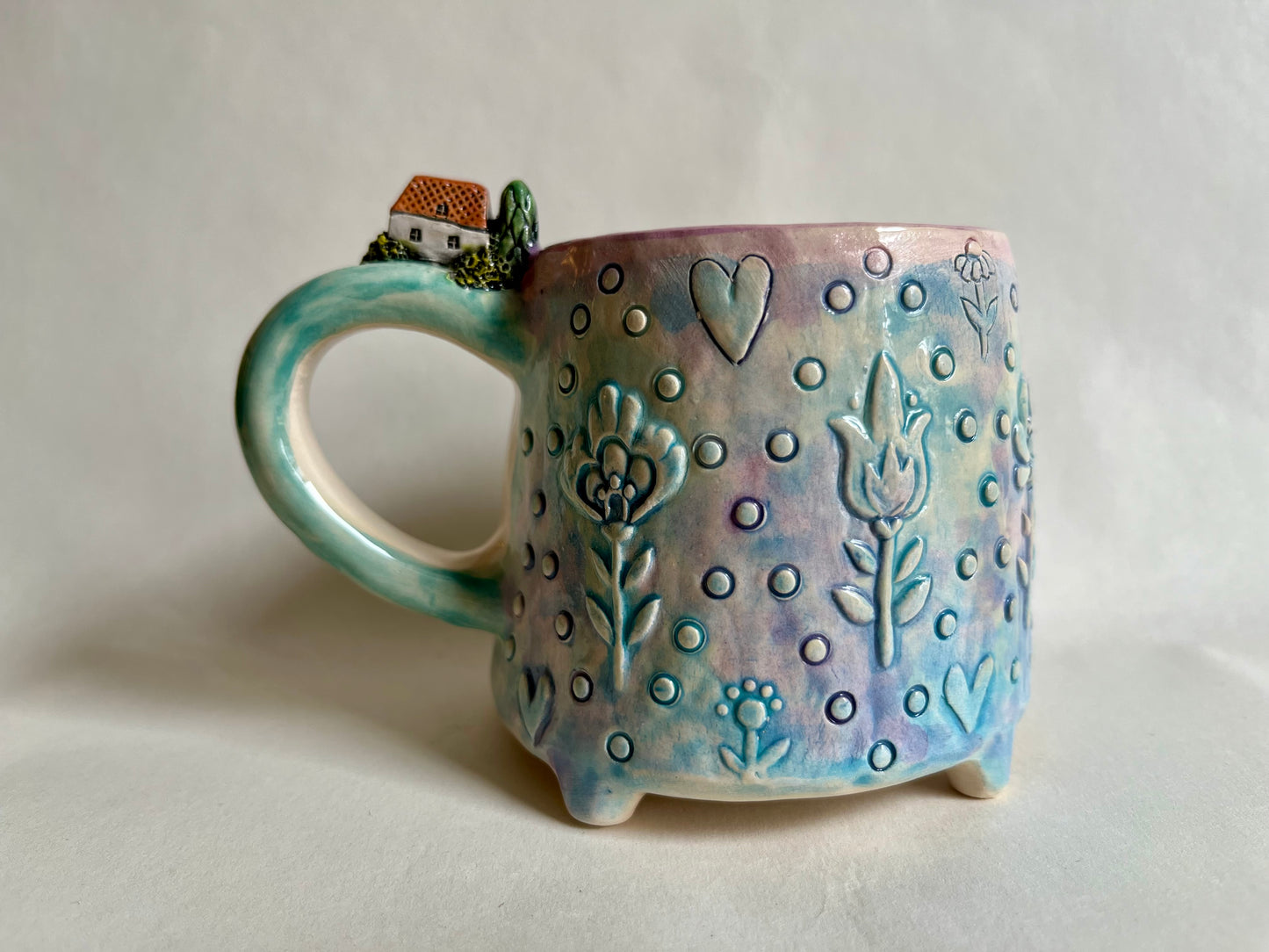 House on a handle mug 240ml / 8 oz