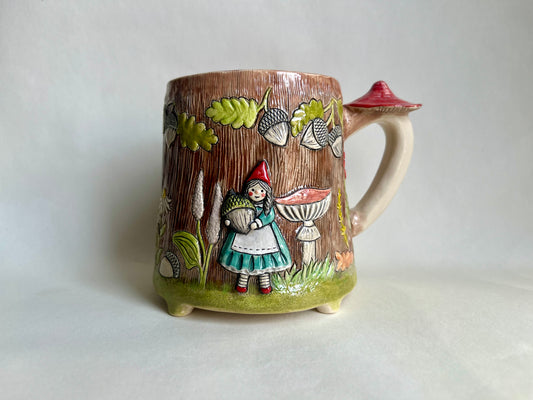 Rosa and The Acorn Harvest Mug 470 ml / 16 oz