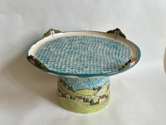 Summer by the sea cake stand - 22cm / 8.6"