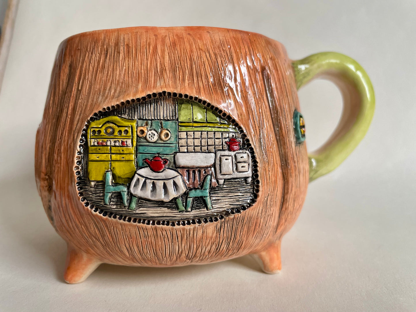 Pumpkin house soup mug 450ml / 16 oz