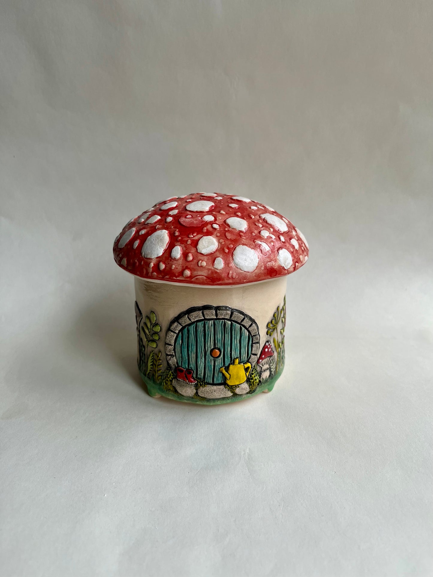 Mushroom Storage Jar - 350ml / 12oz