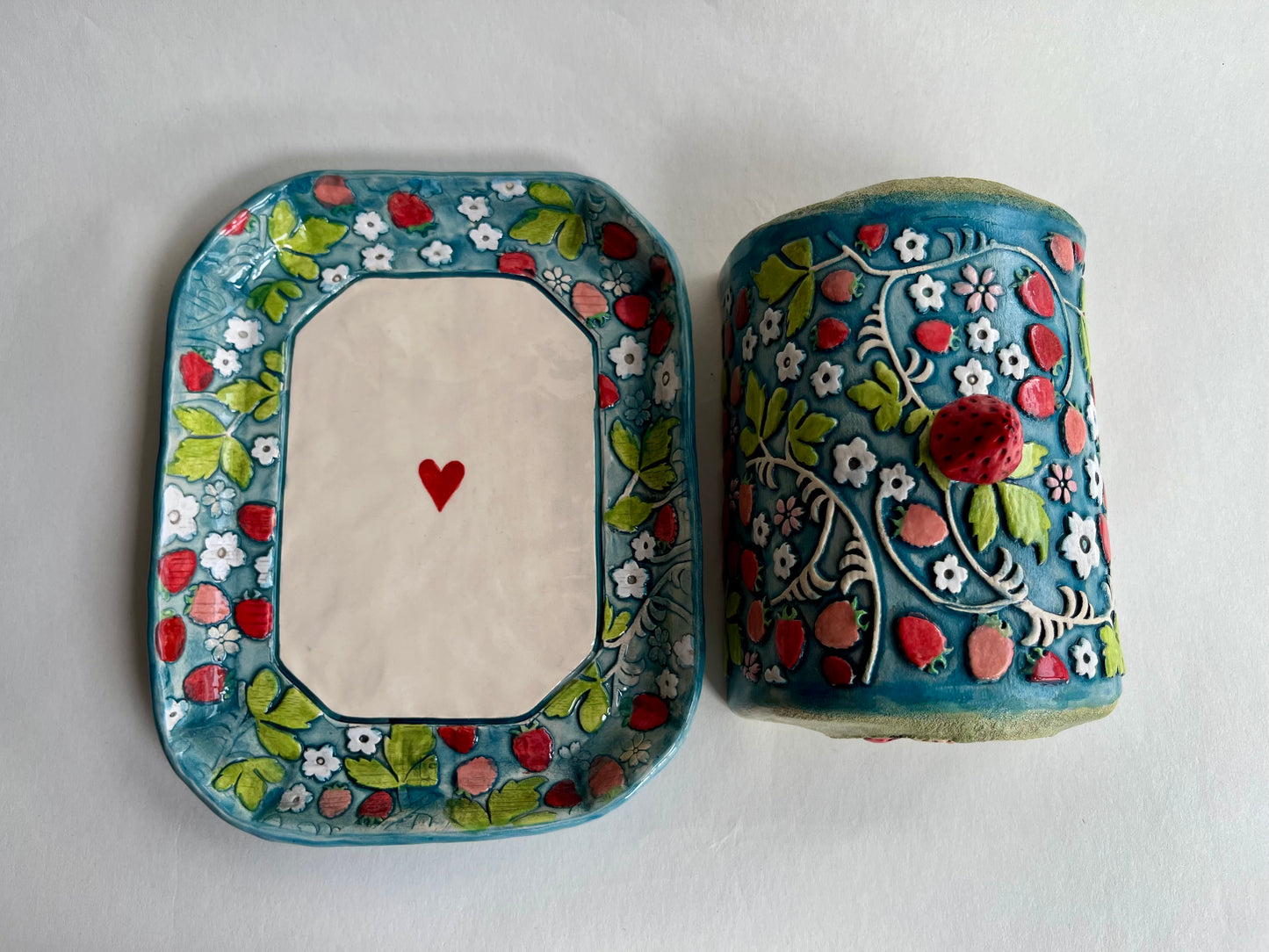 The Woodland Home Butter Dish