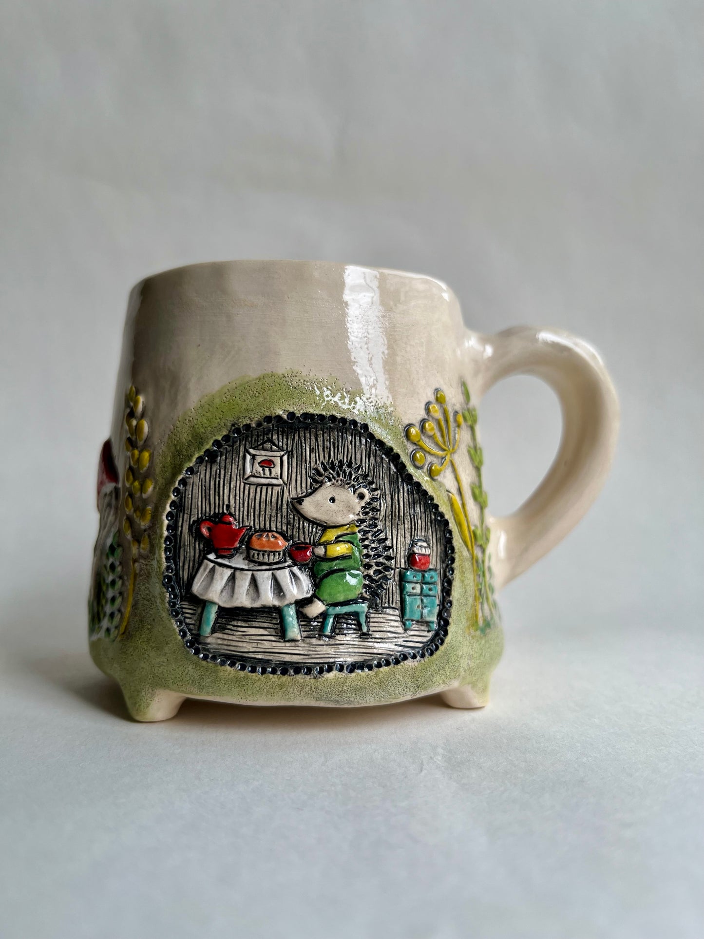 Hedgehog mug 240ml/ 8 oz
