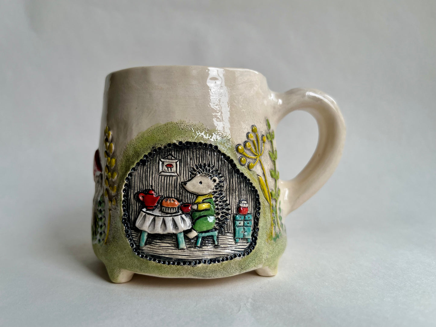 Hedgehog mug 240ml/ 8 oz