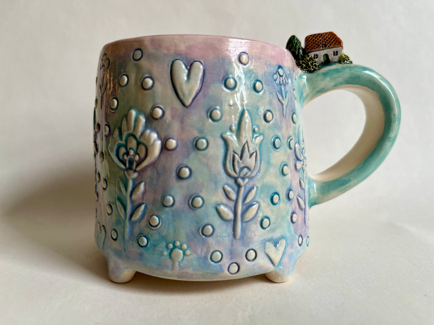 House on a handle mug 240ml / 8 oz