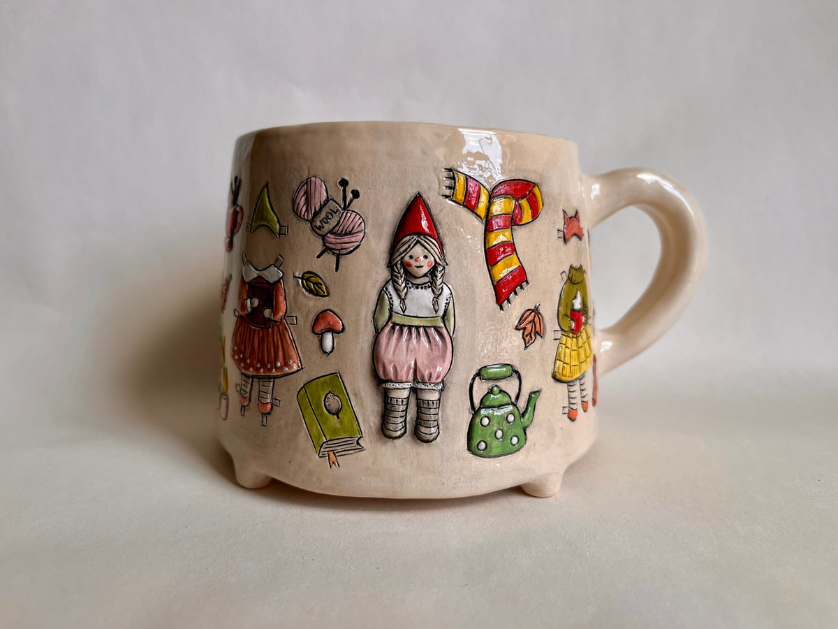 Rosa The Paper Doll Mug 470 ml / 16 oz