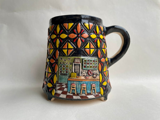 “Coffee Coffee Coffee” - Luke’s diner 550ml/ 18.5 oz mug