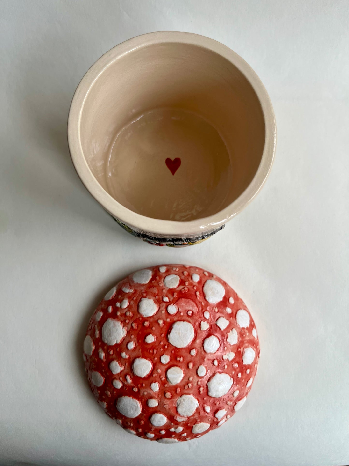 Mushroom Storage Jar - 350ml / 12oz