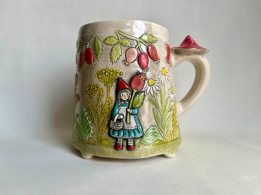 Rosa and The Rosehip Harvest Mug 470 ml / 16 oz