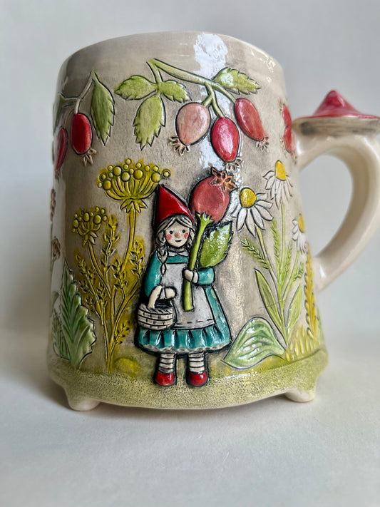 Rosa and The Rosehip Harvest Mug 470 ml / 16 oz