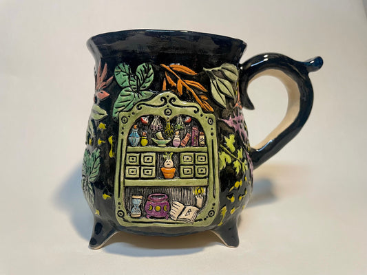 Herbology Cauldron mug 500ml / 17 oz