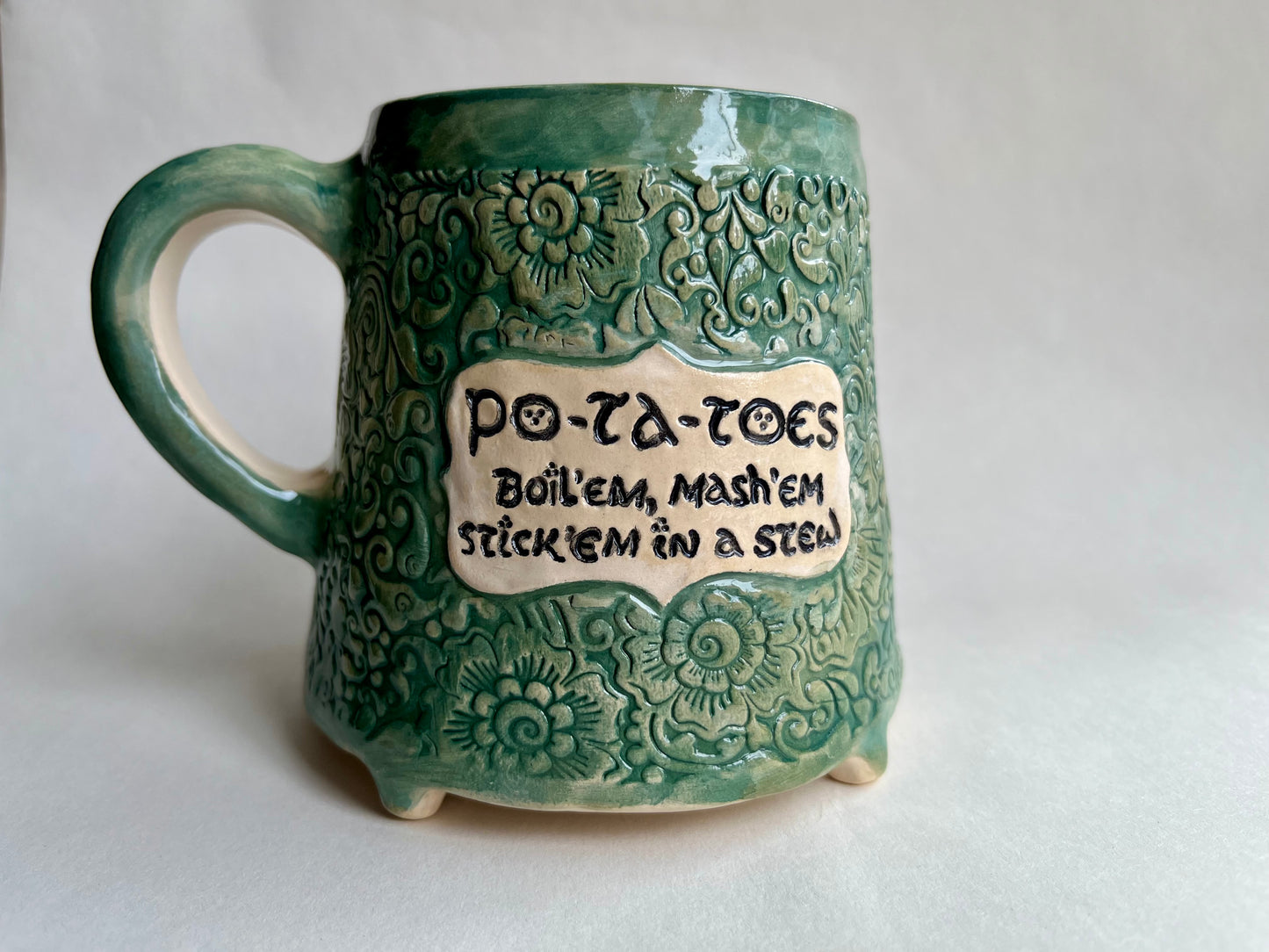 "Po-ta-toes” mug 470ml / 16oz