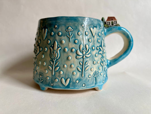 House on a handle mug 470 ml/ 16 oz