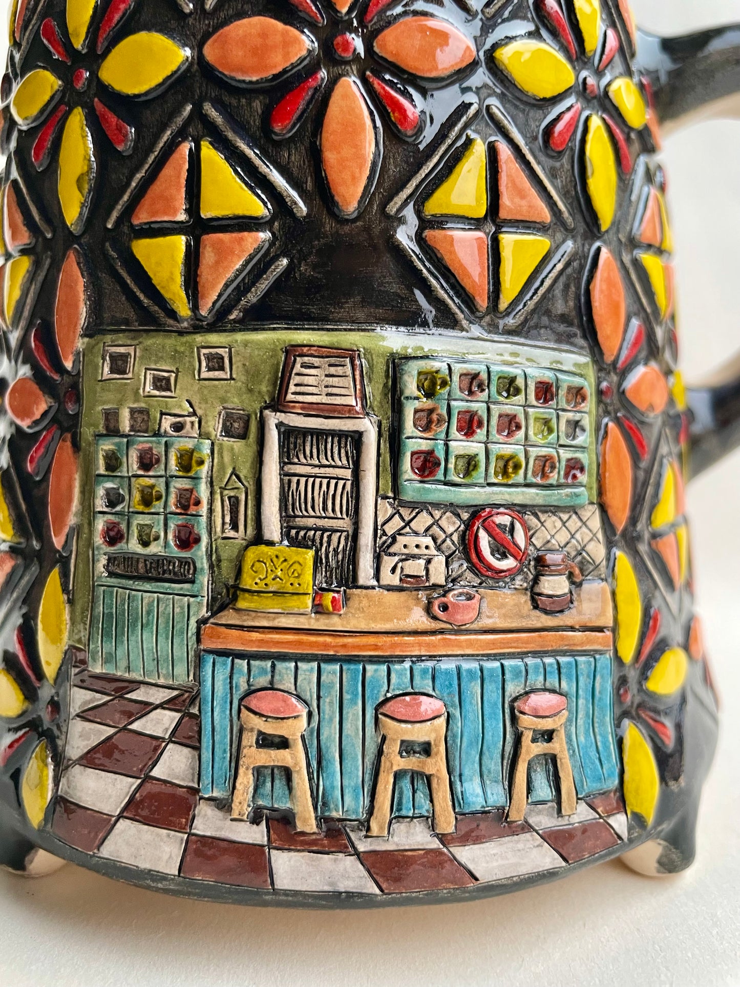 “Coffee Coffee Coffee” - Luke’s diner 550ml/ 18.5 oz mug