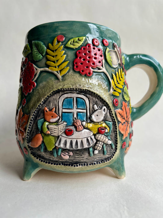 PJ's and Moka Pot Mornings mug 470 ml / 16 oz