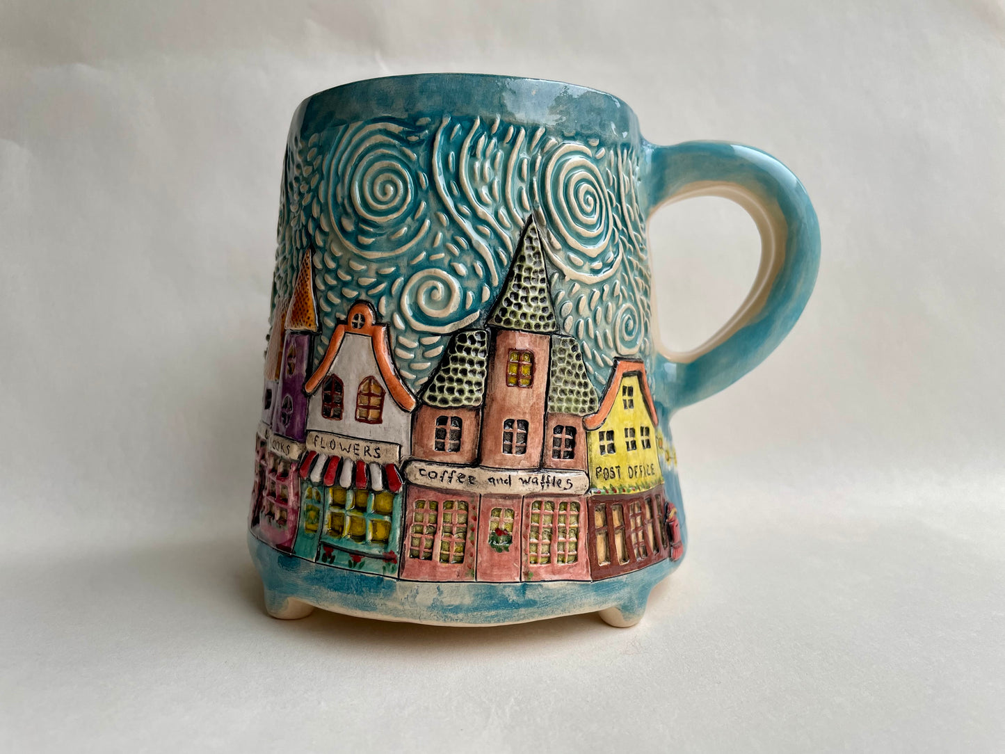 Festive Street mug 470 ml/ 16 oz