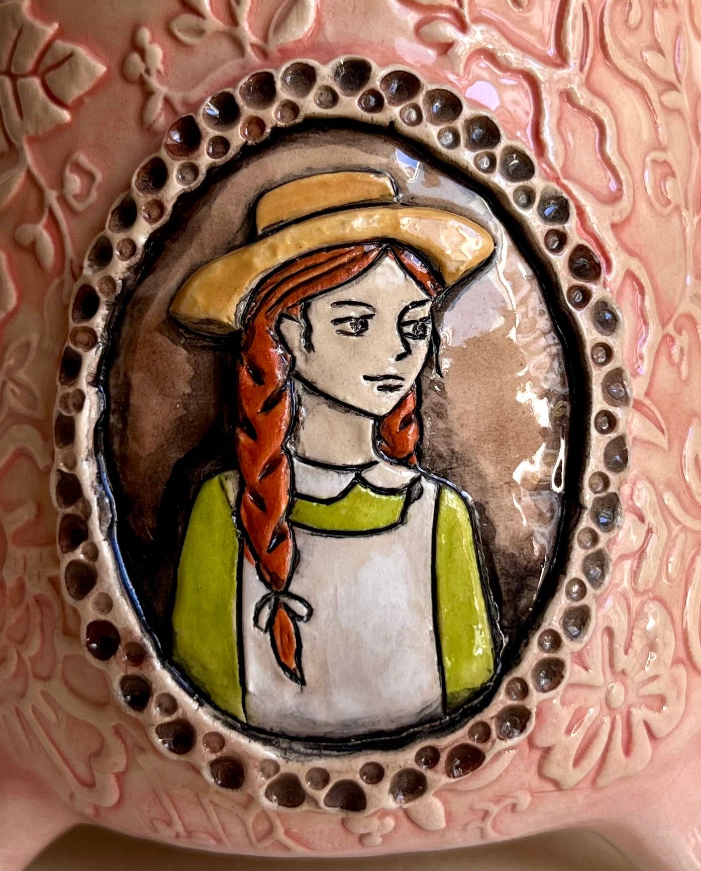 Anne Shirley "Kindred Spirit" Mug - Hand-Painted Portrait - The Literary Muse Collection mug 470 ml / 16 oz