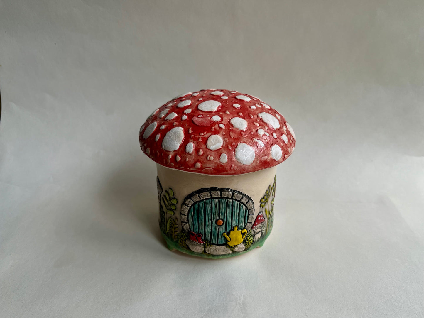 Mushroom Storage Jar - 350ml / 12oz