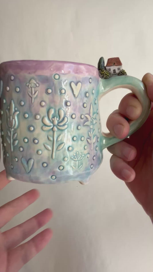House on a handle mug 350ml / 12 oz